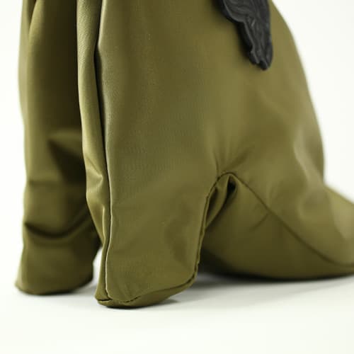 ヒールタイプ シューズドレスバッグ 無地ナイロン 3