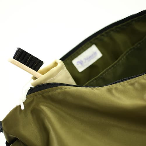 ヒールタイプ シューズドレスバッグ 無地ナイロン 4