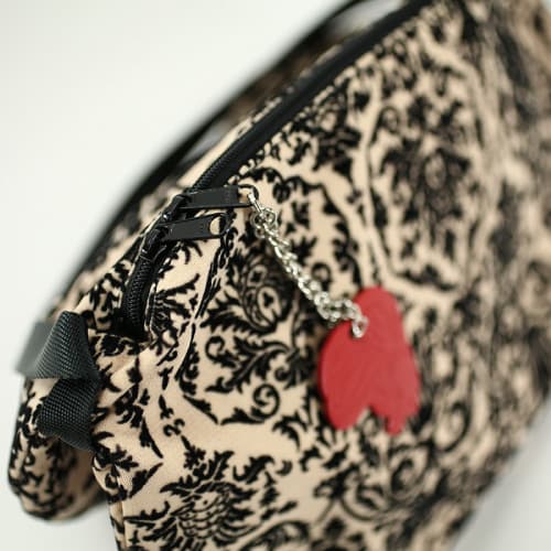 ウェッジソールタイプ シューズドレスバッグ 無地ナイロン 3